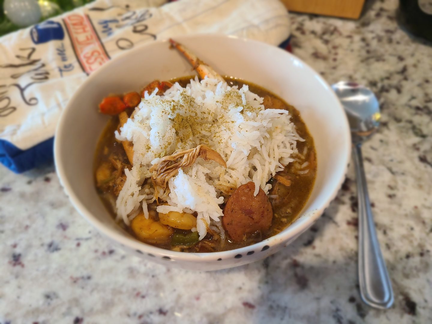 Christmas gumbo